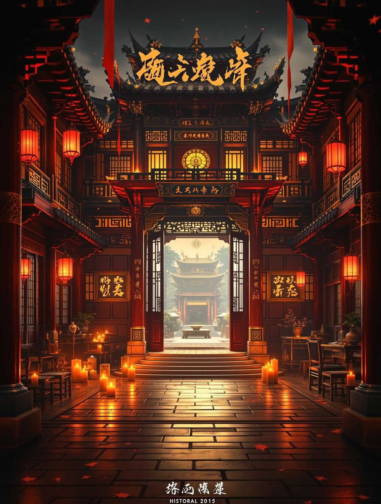 韩剧短剧热播作品《长安十二钥》海报 — 一把神秘钥匙开启长安古城千年秘密，少年侠客与公主联手破局，揭